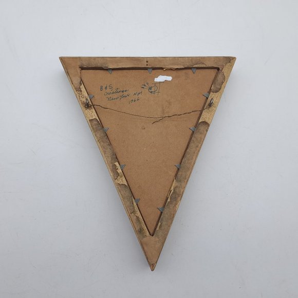 Vintage Framed Cameo by B&S Creations Greek Theme - Picture 7 of 11